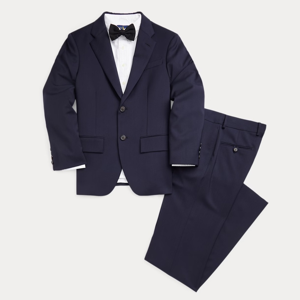 Lauren Ralph Lauren Kids Navy Suit Set